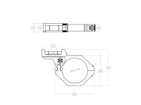 Vector Optics vodováha 30mm offset GenII Vector Optics vodováha 30mm offset GenII