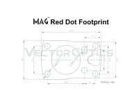 Vector Optics MAG Cantilever Riser Lower 1/3 CO-WITNESS pre kolimátor - Frenzy