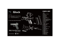 Vector Optics pracovná podložka Glock Vector Optics pracovná podložka Glock