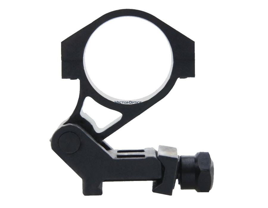 Vector 30mm Flip to Side Picatinny Steel Mount Ring Vector 30mm Flip to Side Picatinny Steel Mount Ring
