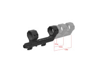 Vector 30mm 1-Piece Adjustable Extended Picatinny Mount Vector 30mm 1-Piece Adjustable Extended Picatinny Mount