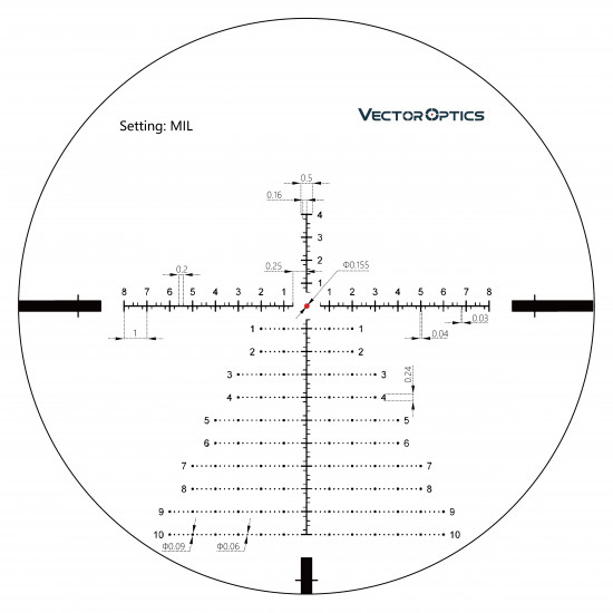 Puškohľad Vector Optics Continental 4-24x56 FFP