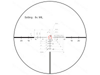 Puškohľad Vector Optics Continental 1-8x24 ED Tactical