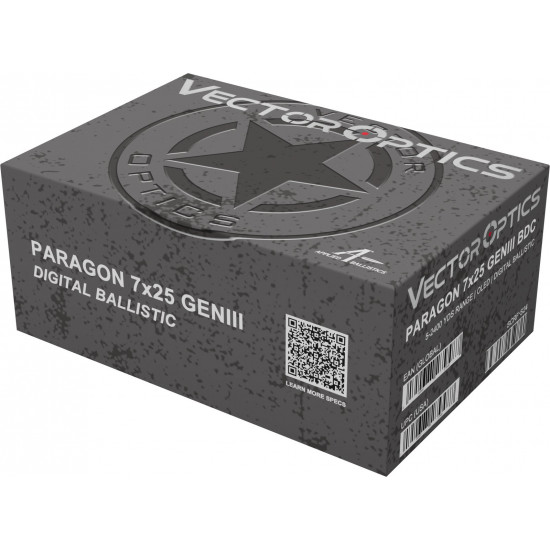 Vector Optics diaľkomer Paragon 7x25 GenIII BDC