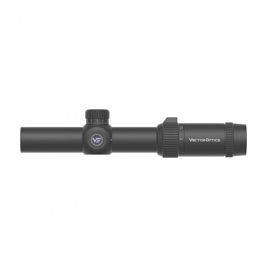 Puškohľad Vector Optics Forester 1-5x24 SFP Fiber LPVO