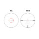 Puškohľad Vector Optics Continental x10 1-10x28 ED RAR-C FFP