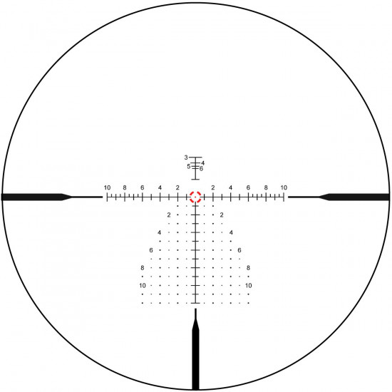 Puškohľad Vector Optics Continental x6 2-12x44 RAR FFP
