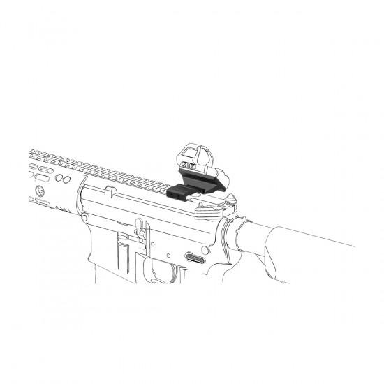 Vector UNI offset picatinny montáž pre kolimátor