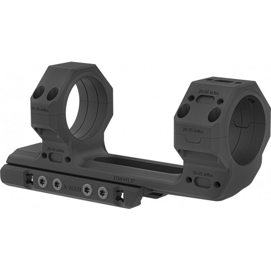 Vector Optics 34mm X-MOD 1,5" Extended Picatinny montáž