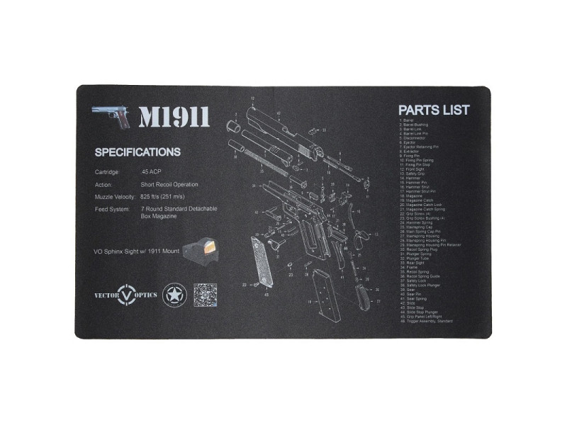 Vector Optics 1911 work mat